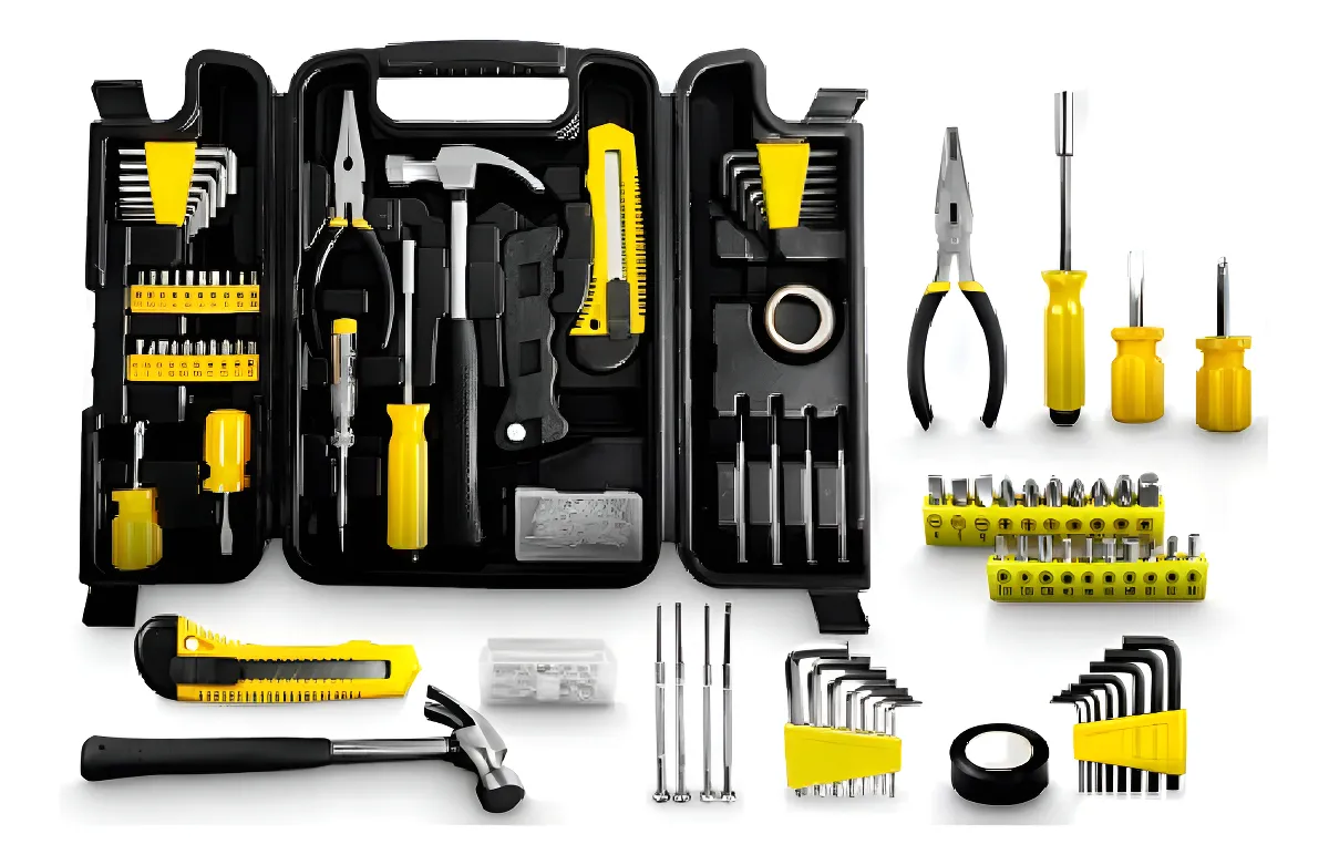 Jogo De Ferramentas Profissional 200 Peças Titanium