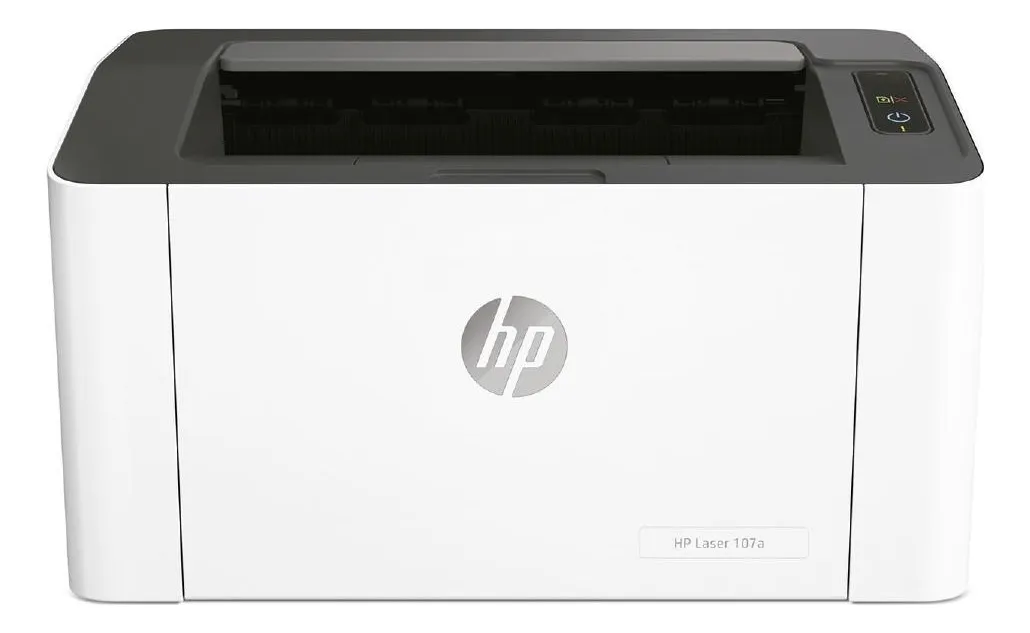 Impressora HP Laser 107a Monocromática Porta USB 2.0 de alta velocidade 110 a 127 VCA