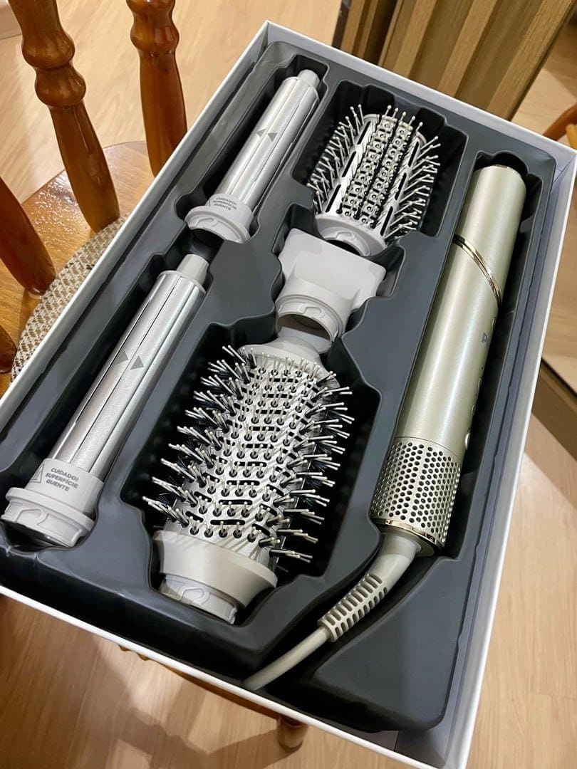 Secador De Cabelos Philco PSC3500 4 Em 1 dobrável Motor BLDC Prateado